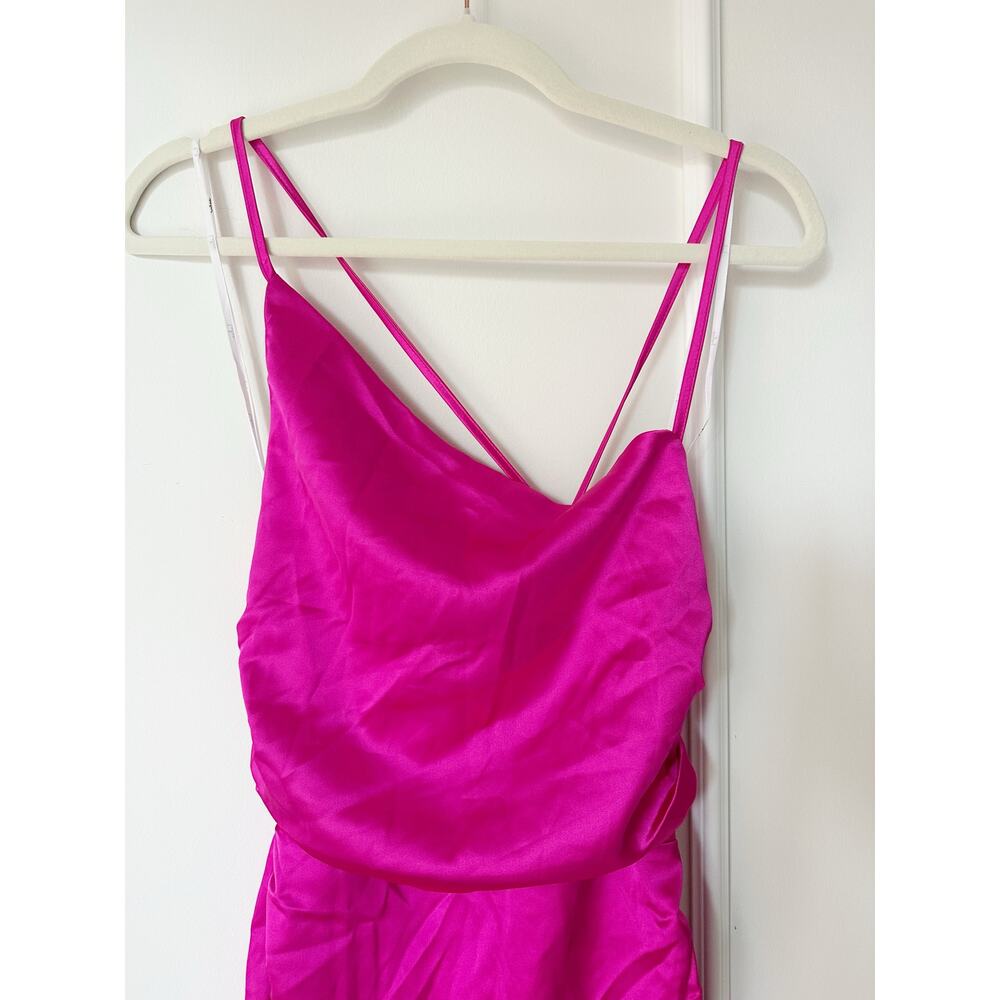 NWT Lulu's hot pink cocktail dress size XS - Picture 10 of 15